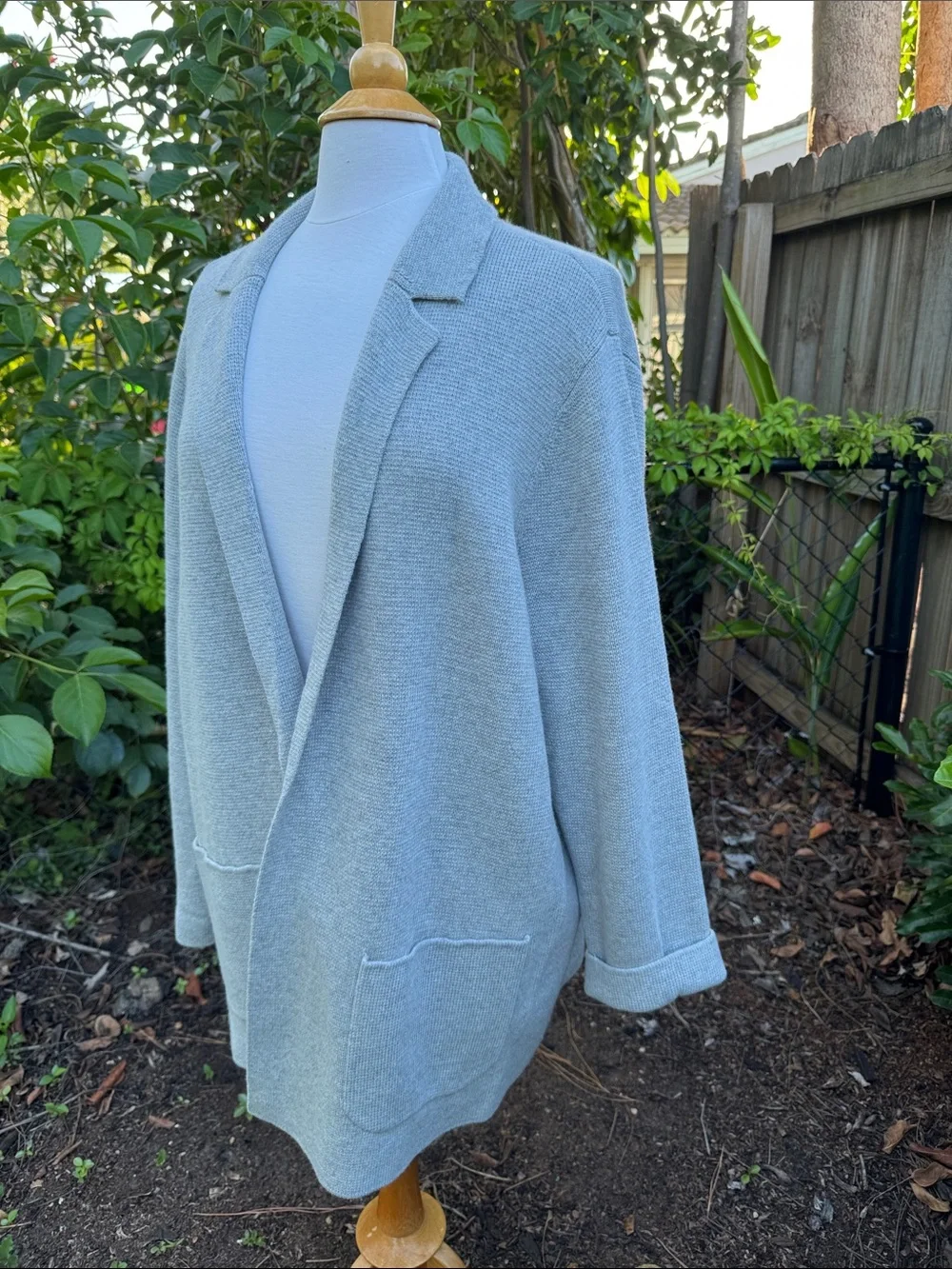 Talbots OPEN SWEATER BLAZER, size 2X - Picture 3 of 7